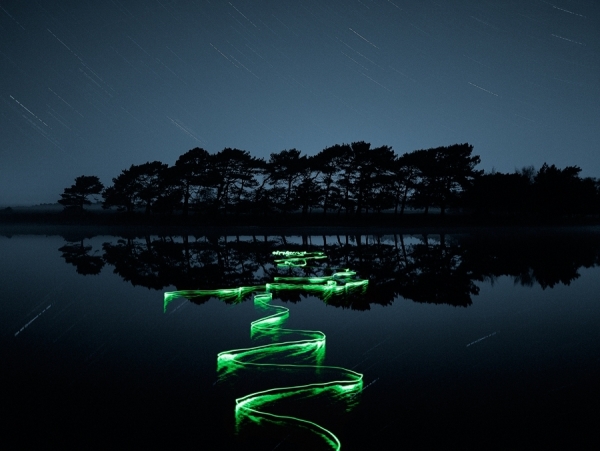 Photograph Joel Devlin Light Trail on One Eyeland